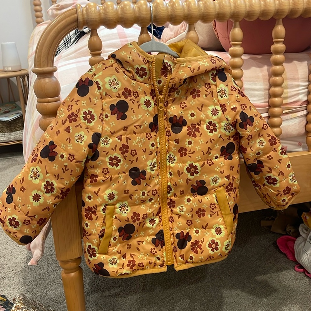 Minnie puffer coat for girls